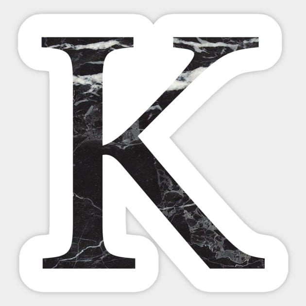 Marble K Sticker by lolosenese